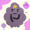 Untersetzer "Lumpy Space Princess" I purple