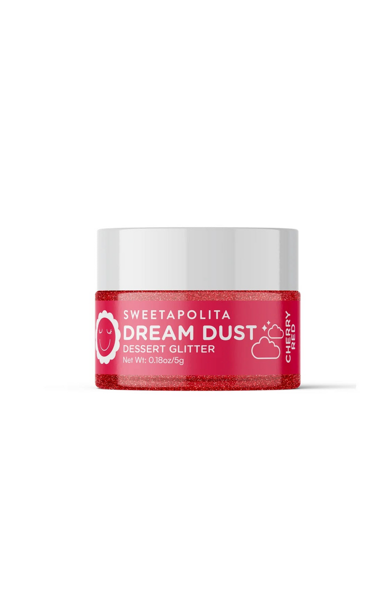 Zuckerdeko "Cherry Red" I sugar dust