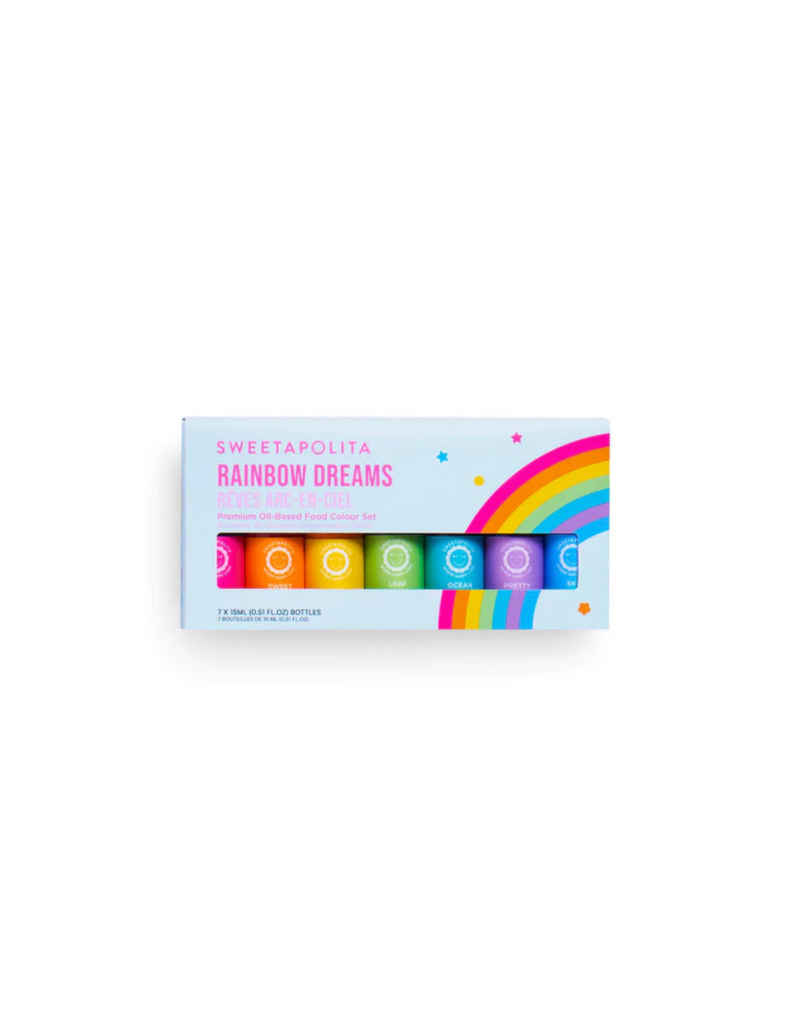 Lebensmittelfarben "Rainbow Dream" I 7er Pack