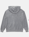 Hoodie "Halan" I silver marl