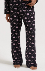 Pyjama "Estelle & Nolan" I black/pink