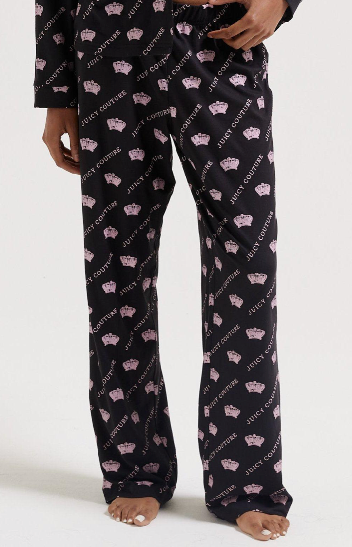 Pyjama "Estelle & Nolan" I black/pink