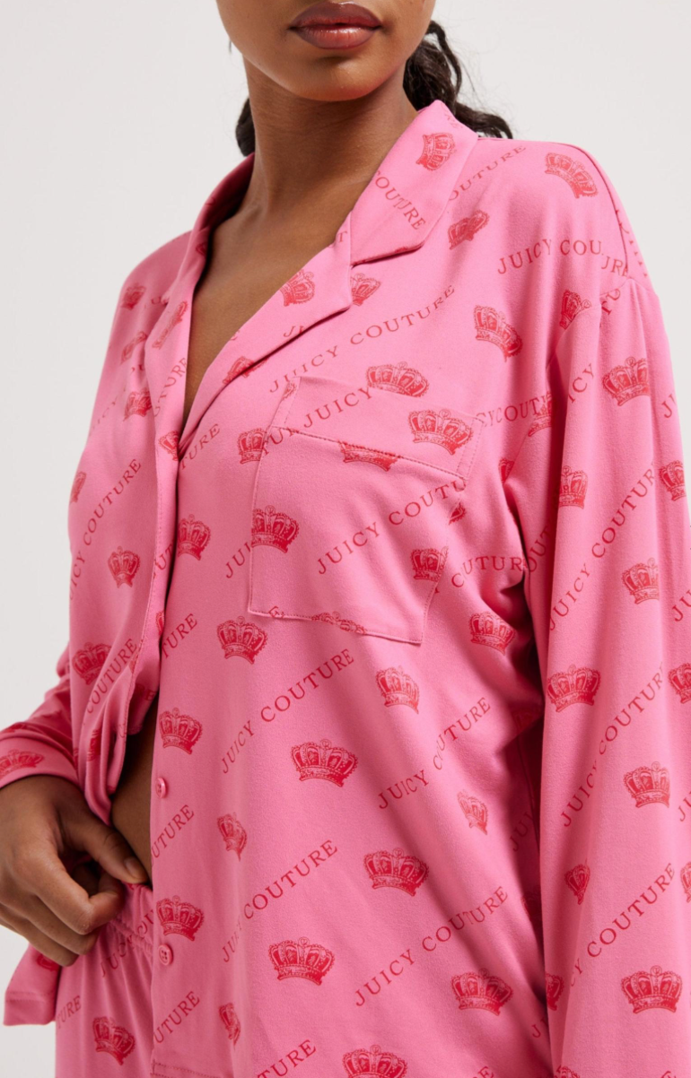 Pyjama "Estelle & Nolan" I pink/red (2er Set)