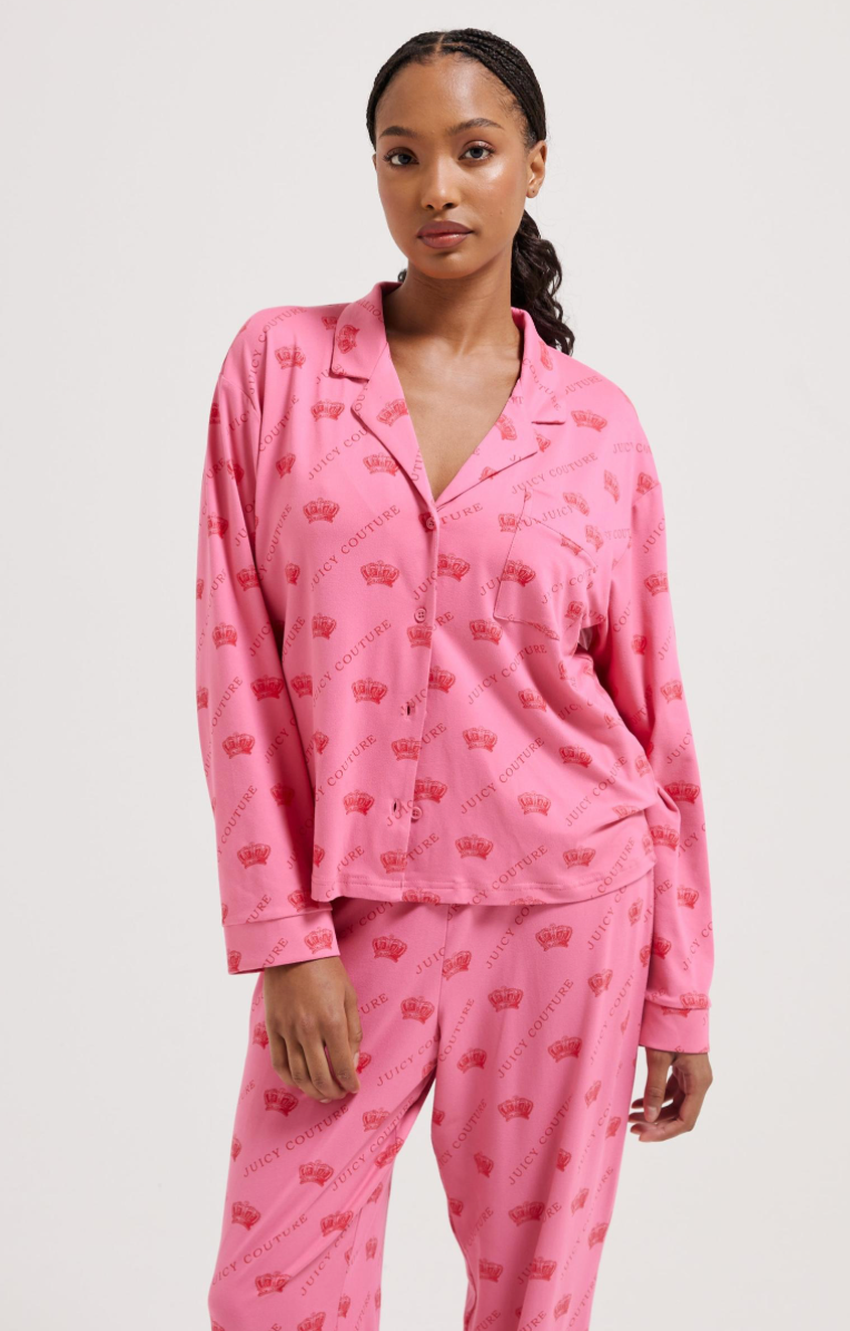 Pyjama "Estelle & Nolan" I pink/red (2er Set)
