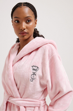 Bademantel "Crown Plush" I almond blossom