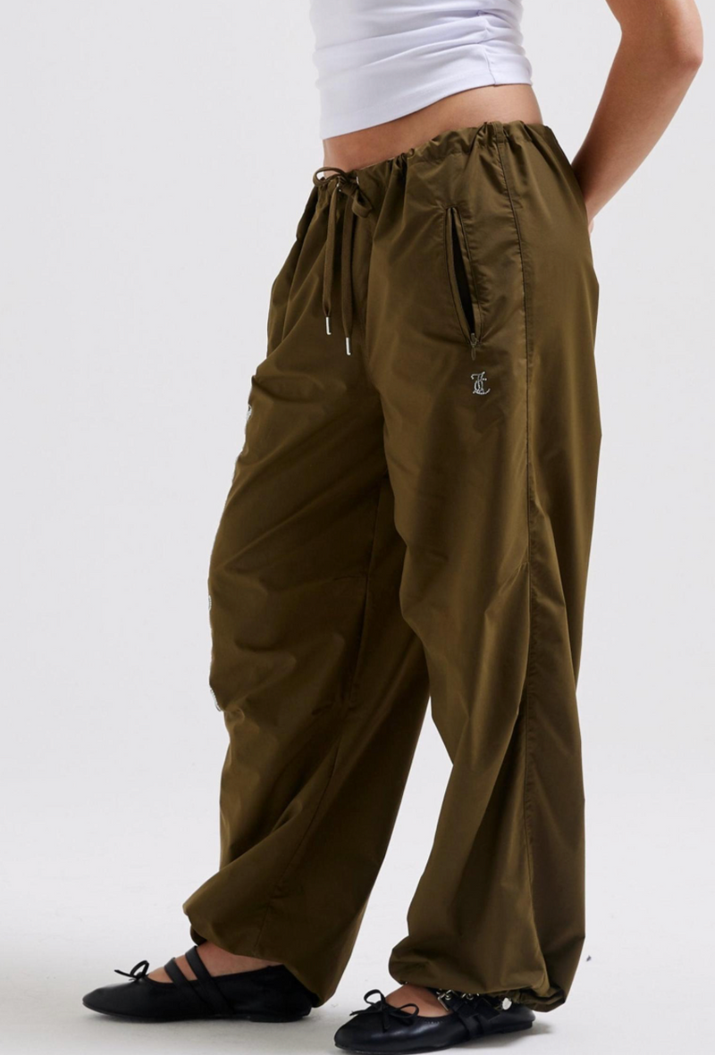 Pant "Aya Parachute" I dark olive