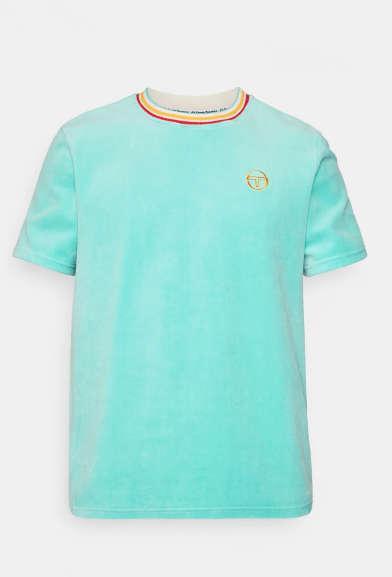T-Shirt "Slice" I pool blue