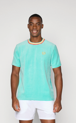 T-Shirt "Slice" I pool blue