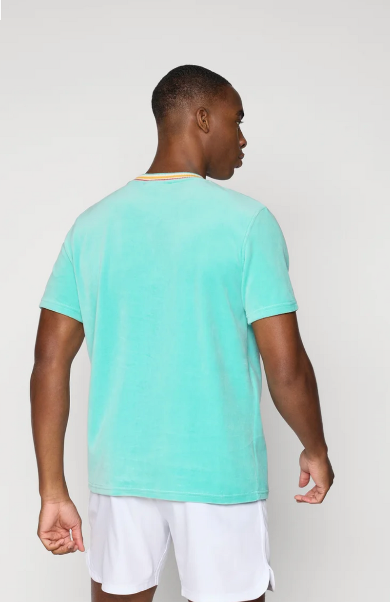 T-Shirt "Slice" I pool blue
