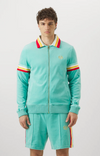 Track Jacket "Slice" I pool blue