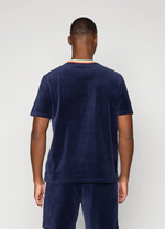 T-Shirt "Slice" I maritime blue