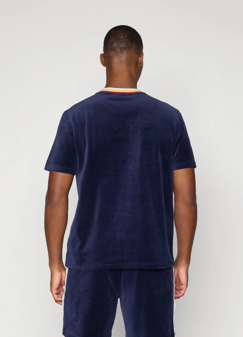 T-Shirt "Slice" I maritime blue