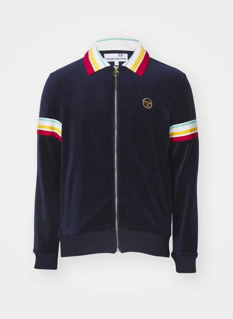 Track Jacket "Slice" I maritime blue