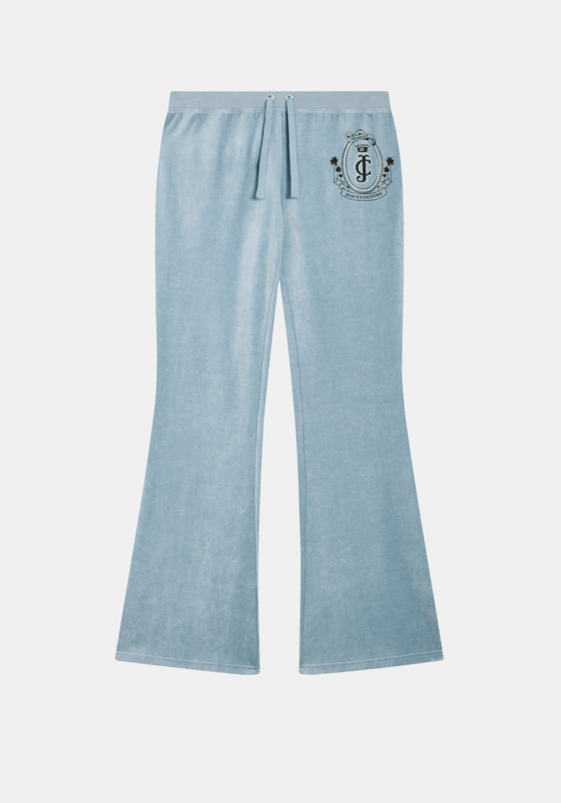 Pant "Palm Tree Crest" Caisa I dusk blue