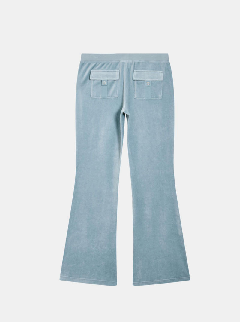Pant "Palm Tree Crest" Caisa I dusk blue