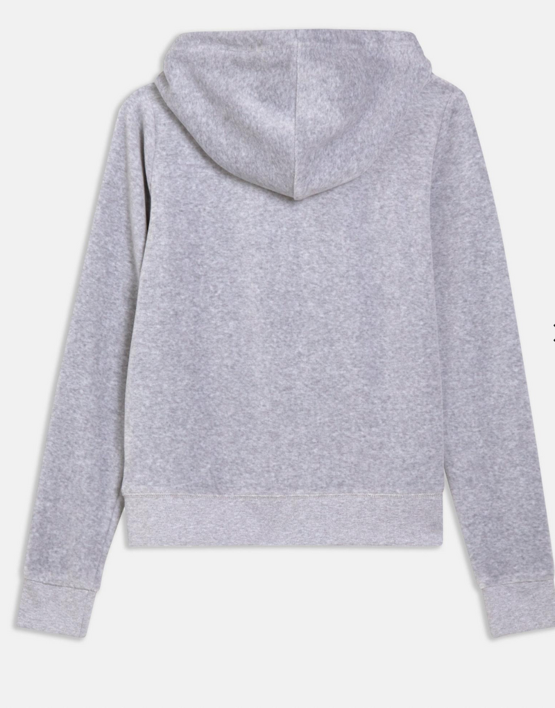 Hoodie "Robertson" I silver marl