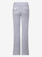 Pant "Layla" I silver marl