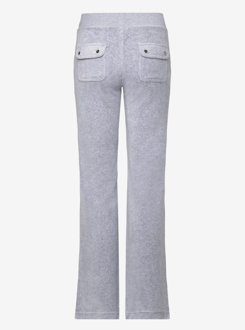 Pant "Layla" I silver marl