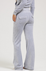 Pant "Layla" I silver marl