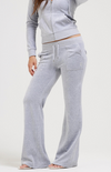 Pant "Layla" I silver marl