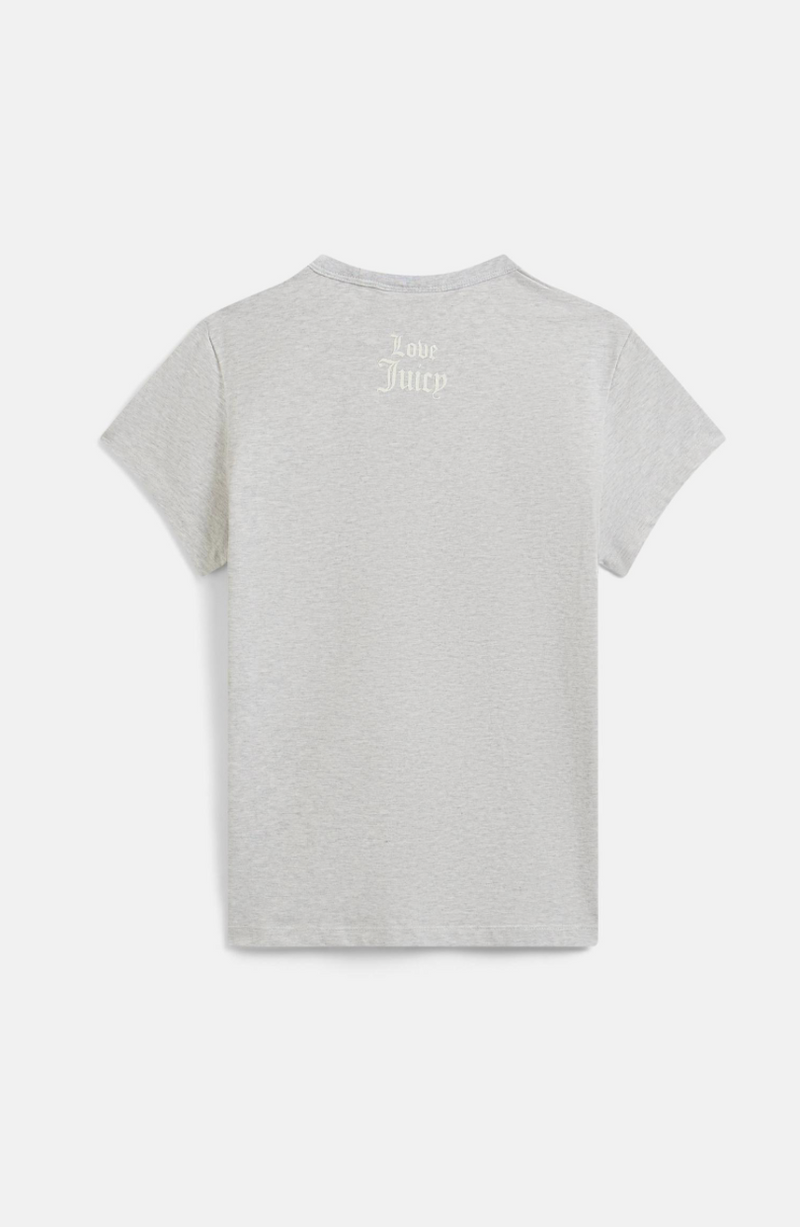 T-Shirt "Hilton" I silver marl