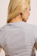 T-Shirt "Hilton" I silver marl