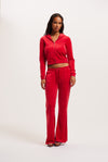 Pant "Caisa" I astor red