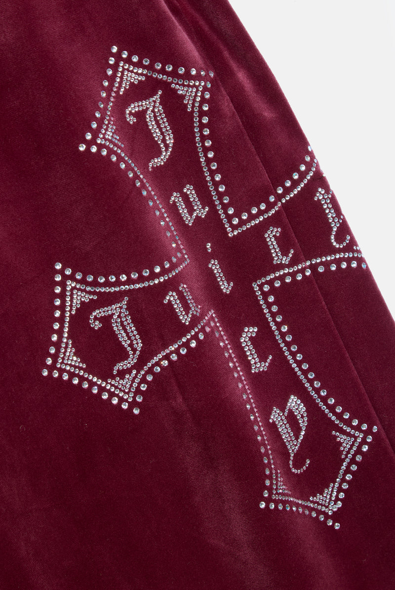 Pant "Jerry Cross" I tawny port