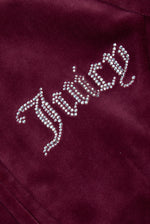 Hoodie "Morgan Cross" I tawny port