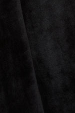 Bademantel "Crown Plush" I black