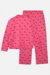 Pyjama "Estelle & Nolan" I pink/red (2er Set)