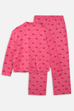 Pyjama "Estelle & Nolan" I pink/red (2er Set)