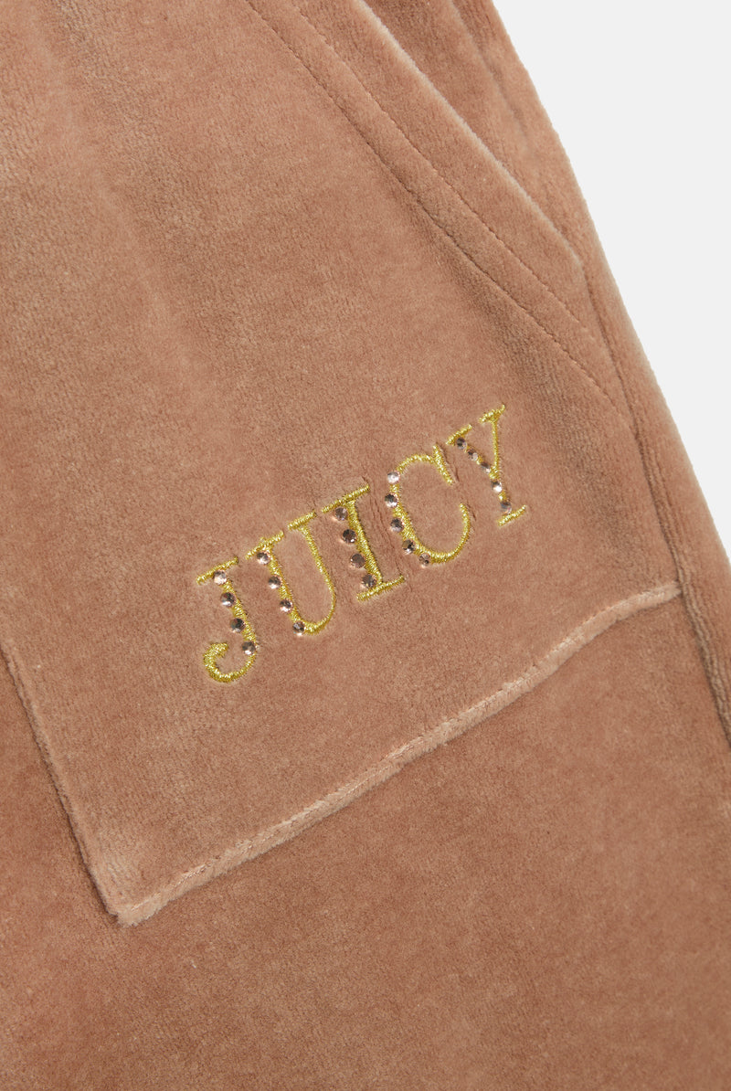 Pant "Caisa Crown" I cafe au lait