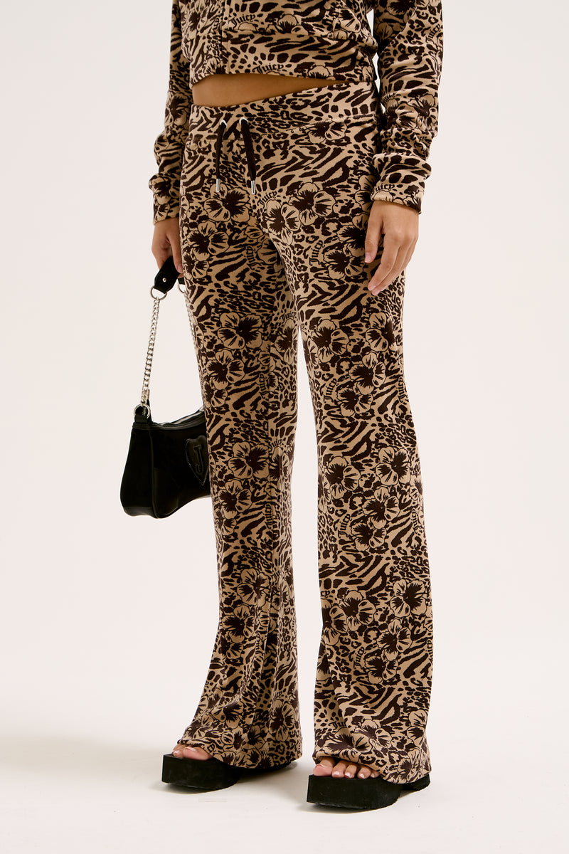 Pant "Hibiscus AOP" Lisa I AOP