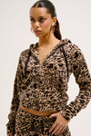 Hoodie "Hibiscus AOP" Madison I AOP