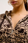 Hoodie "Hibiscus AOP" Madison I AOP