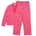 Pyjama "Estelle & Nolan" I pink/red (2er Set)