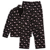 Pyjama "Estelle & Nolan" I black/pink