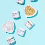Zuckerdeko "All that Twinkles" I gold/silber