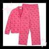 Pyjama "Estelle & Nolan" I pink/red (2er Set)