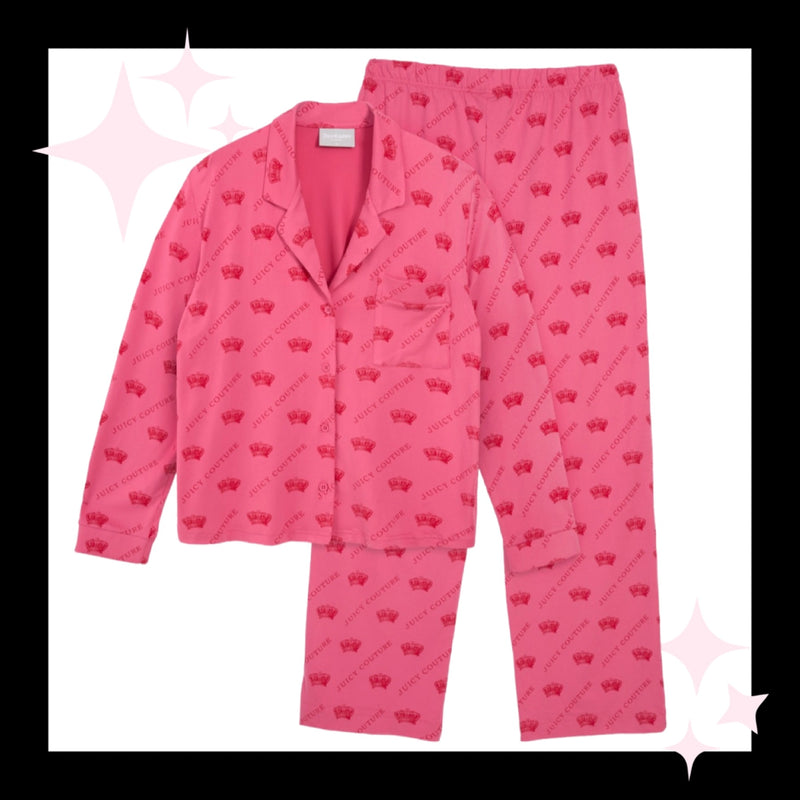 Pyjama "Estelle & Nolan" I pink/red (2er Set)