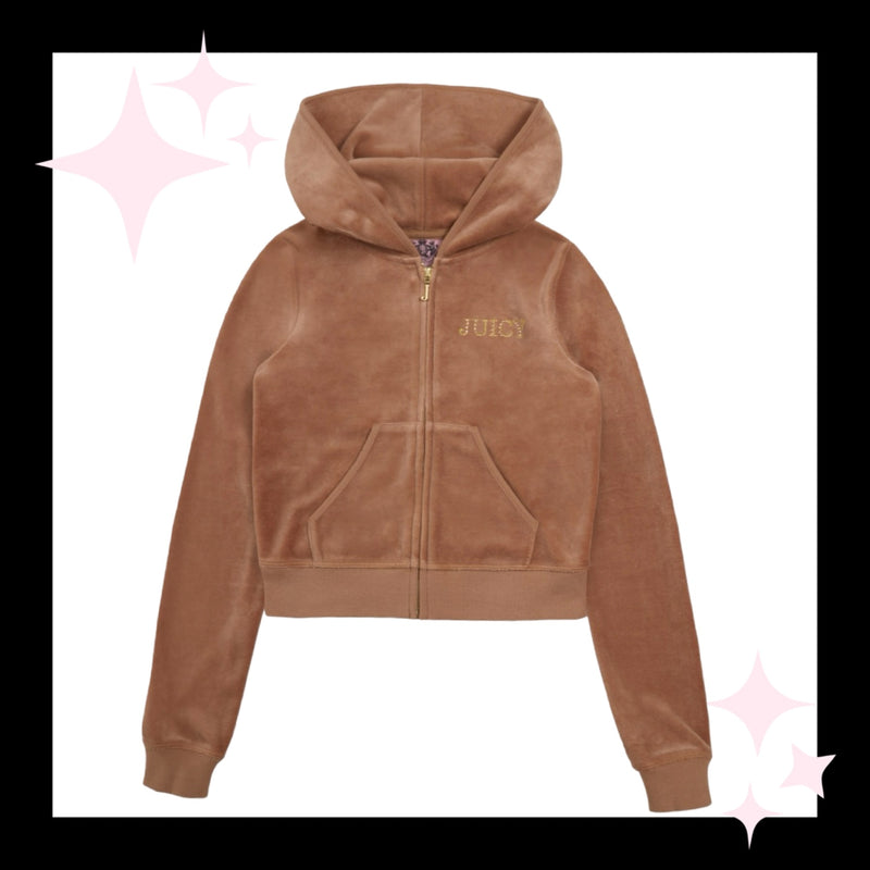 Hoodie "Robyn Crown" I cafe au lait