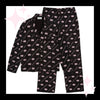 Pyjama "Estelle & Nolan" I black/pink
