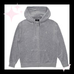 Hoodie "Halan" I silver marl