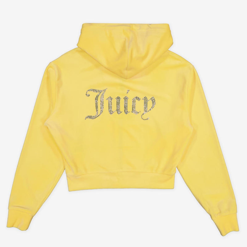 Hoodie "Iccle" I lemon drop