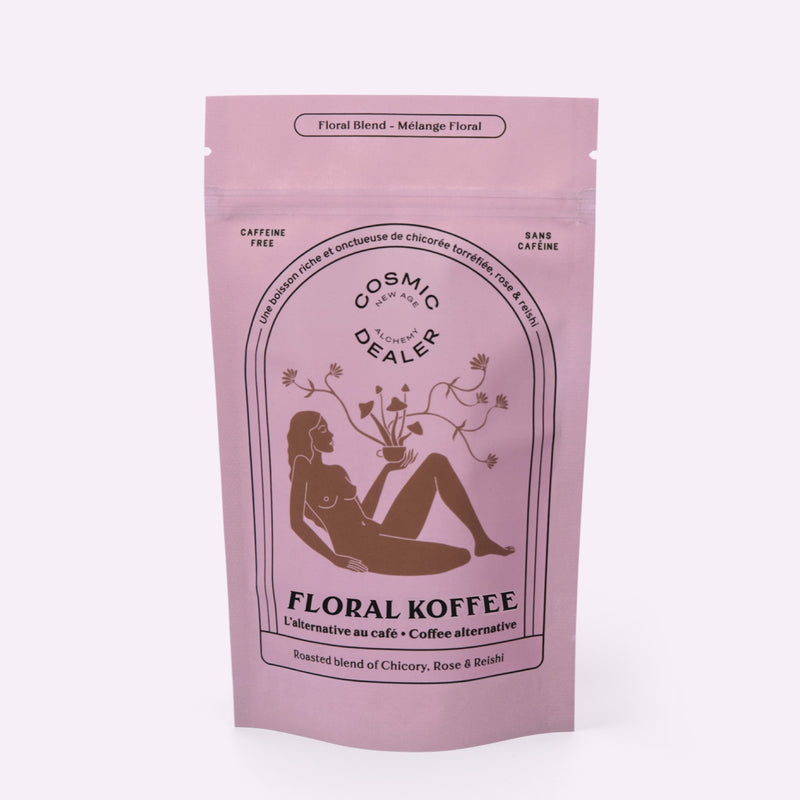 Floral Coffee "Relax" I pink