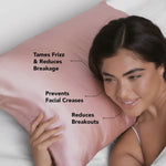 Kissenbezug "Satin" I blush