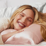 Kissenbezug "Satin" I blush