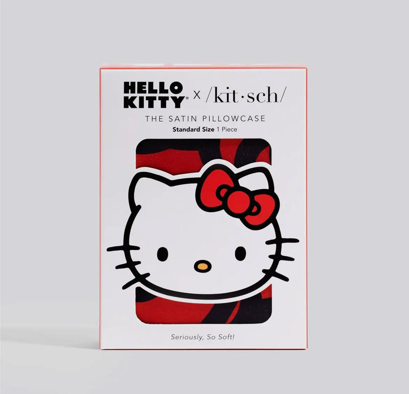 Kissenbezug "Satin" I Hello Kitty red