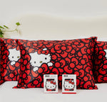 Kissenbezug "Satin" I Hello Kitty red